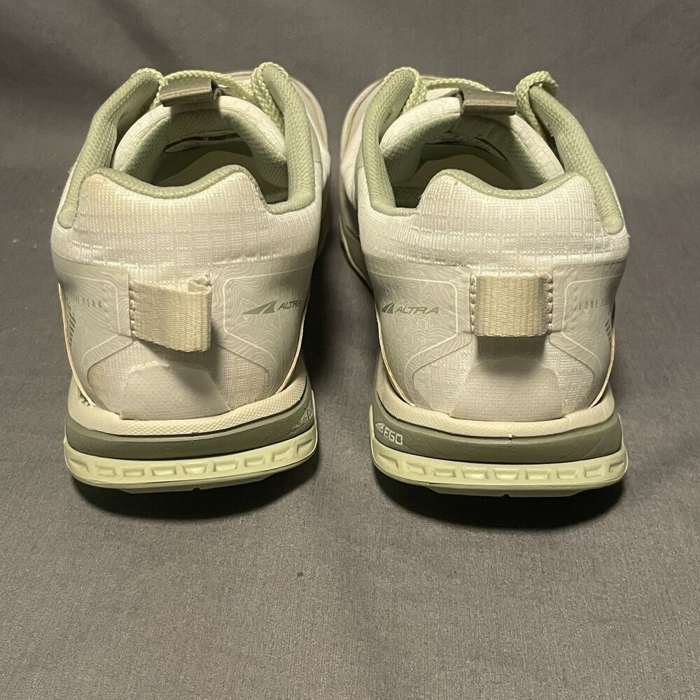 Altra Lone Peak 6 Womans Size 9 White Light Green Trail Hiking - Picture 8 of 8